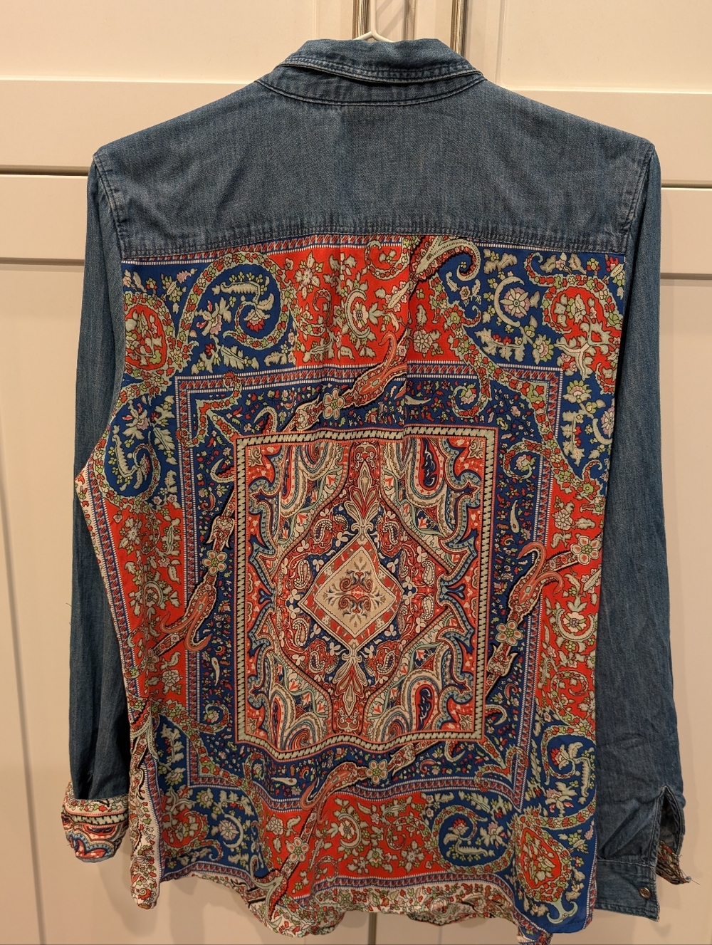 Point Zero Denim Bandana Shirt - Picture 6 of 9